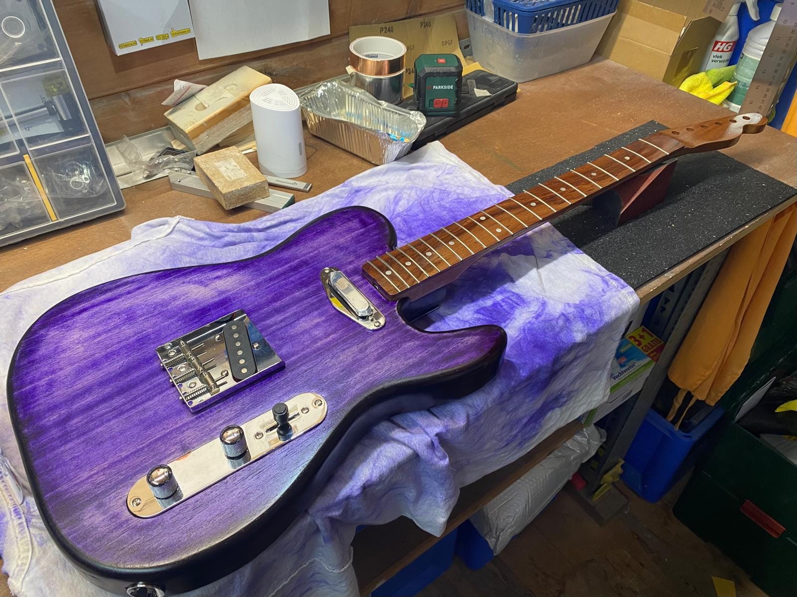 Cursus Elektrische gitaar bouwen - voorgeshaped editie - Image 3