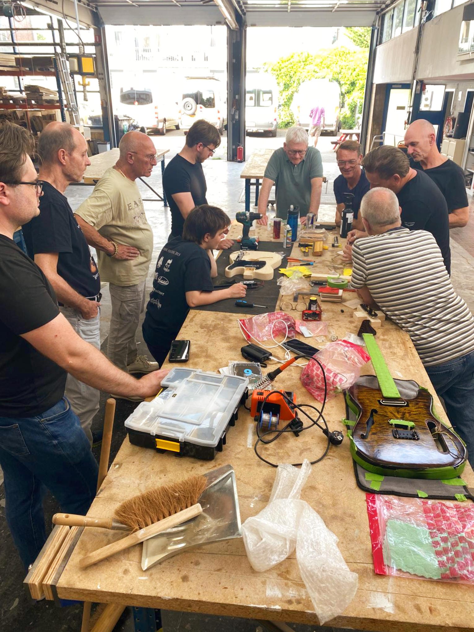 Cursus Elektrische gitaar bouwen - voorgeshaped editie - Image 6